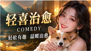 温暖一点的转场主题视觉